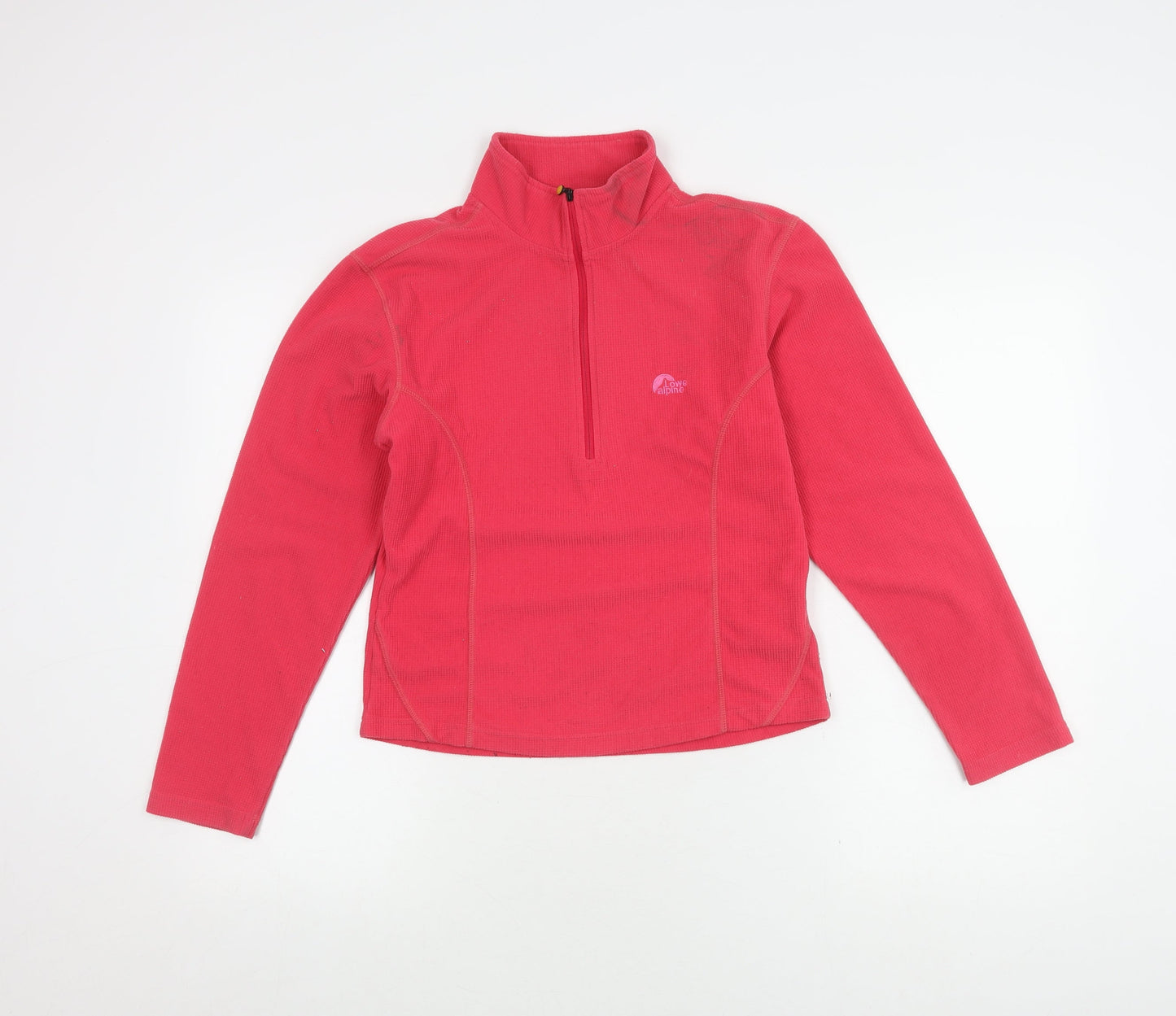 Lowe Alpine Women’s Pink Henley Sweatshirt Size S