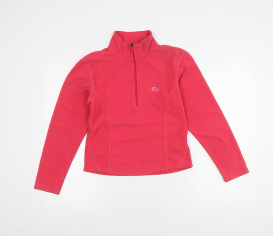 Lowe Alpine Women’s Pink Henley Sweatshirt Size S