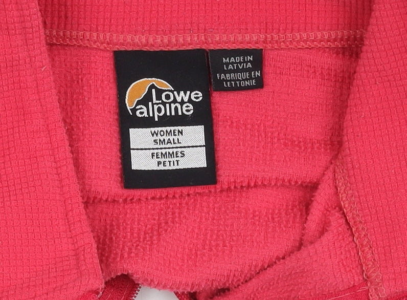 Lowe Alpine Women’s Pink Henley Sweatshirt Size S