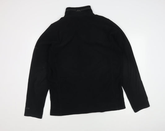 Trespass Men's Black Full Zip Fleece Hoodie L