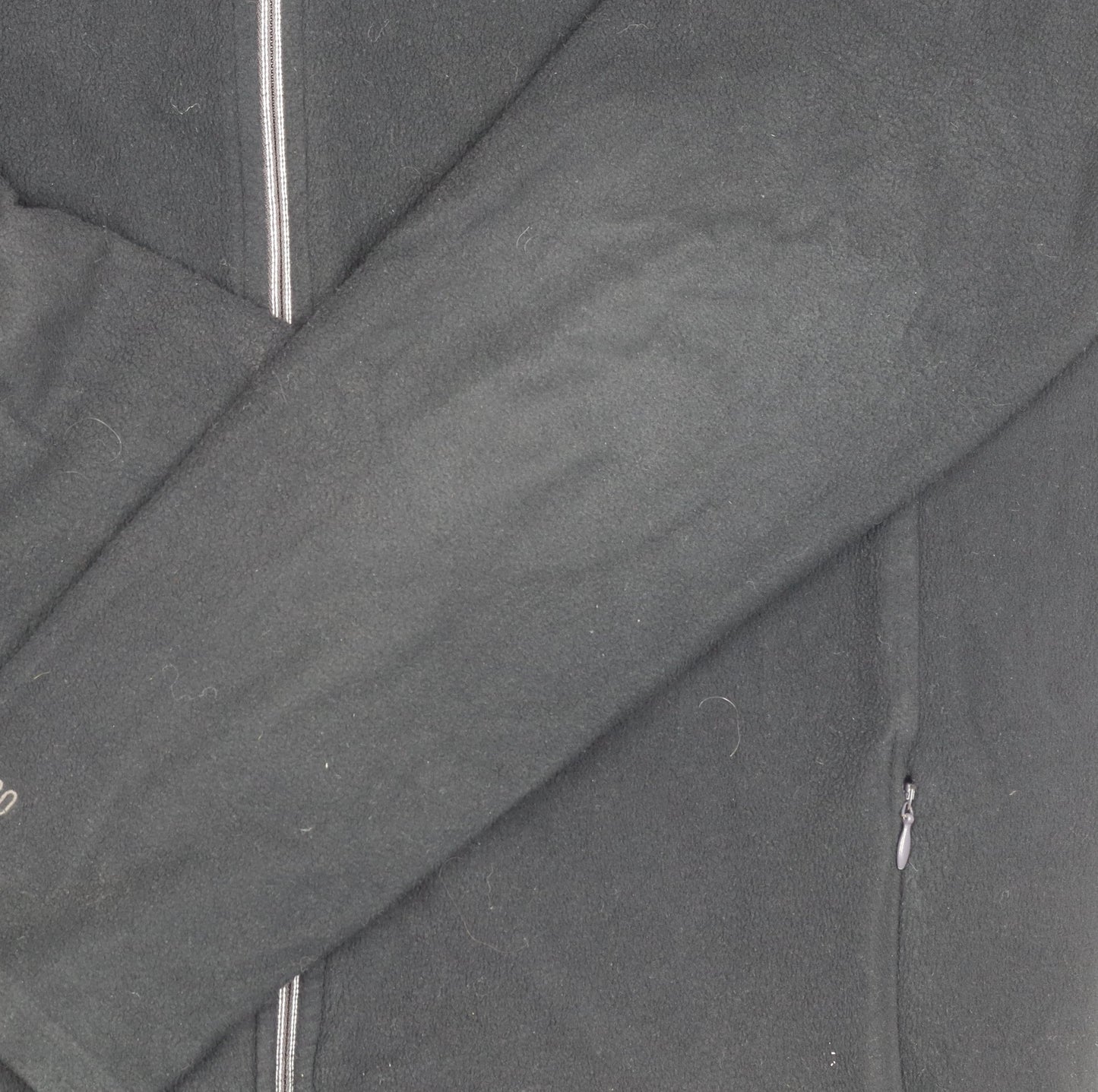 Trespass Men's Black Full Zip Fleece Hoodie L