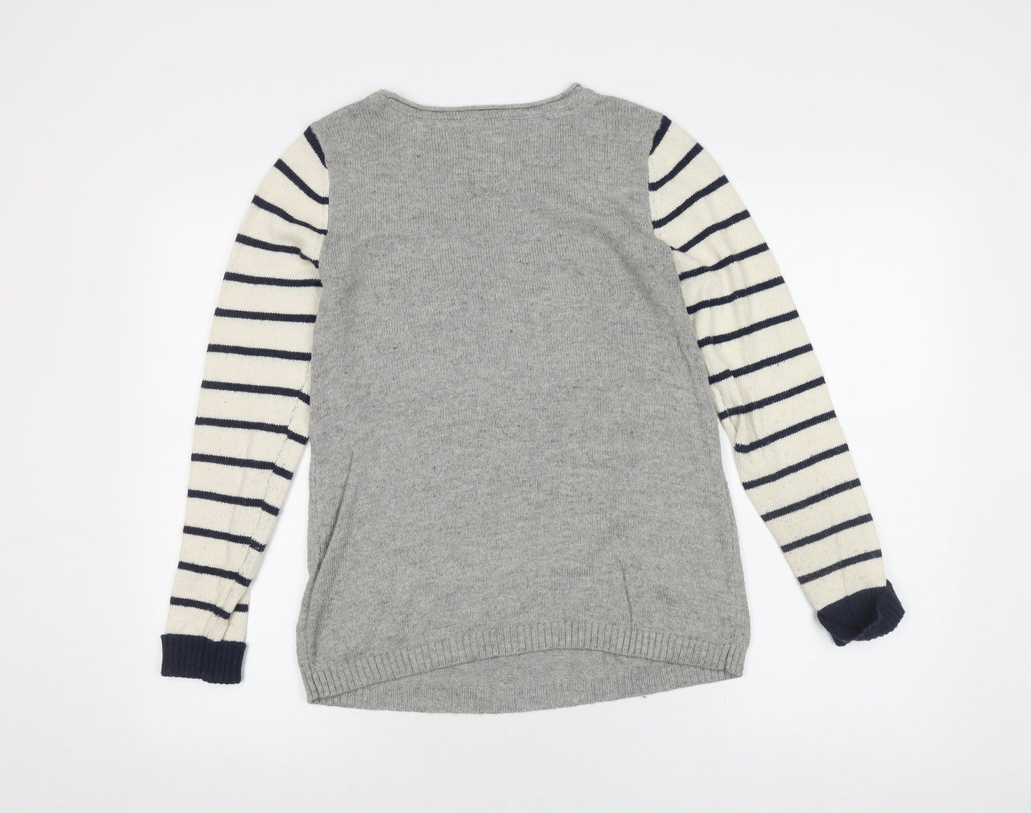 Mantaray Women's Grey Penguin Jumper Size 10