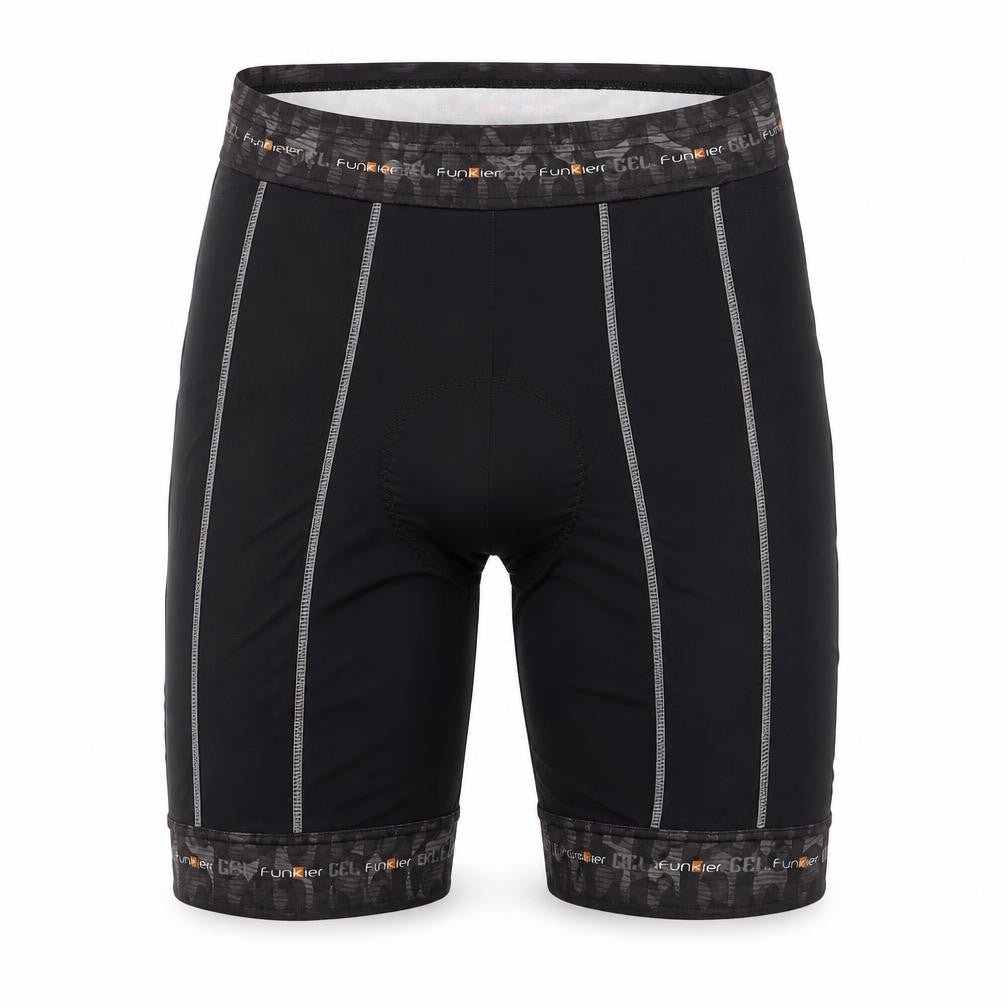 Funkier Men's Black Compression Cycling Shorts 2XL