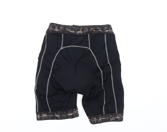 Funkier Men's Black Compression Cycling Shorts 2XL