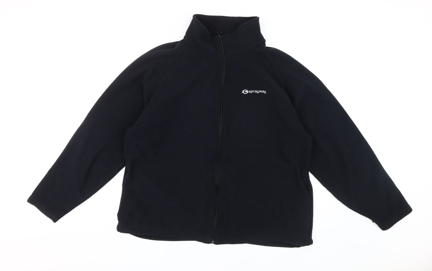 Sprayway Black XL Fleece Unisex Jacket, Perfect for Winter