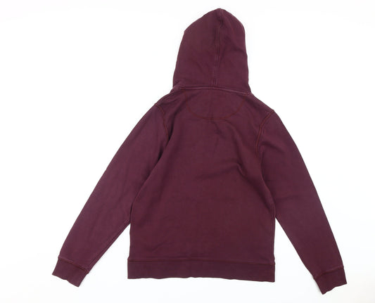 Jack & Jones Men's Purple Pullover Hoodie M