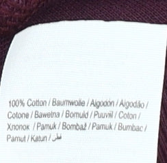 Jack & Jones Men's Purple Pullover Hoodie M