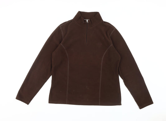 The North Face Women's Brown XL Fleece Pullover Sweatshirt