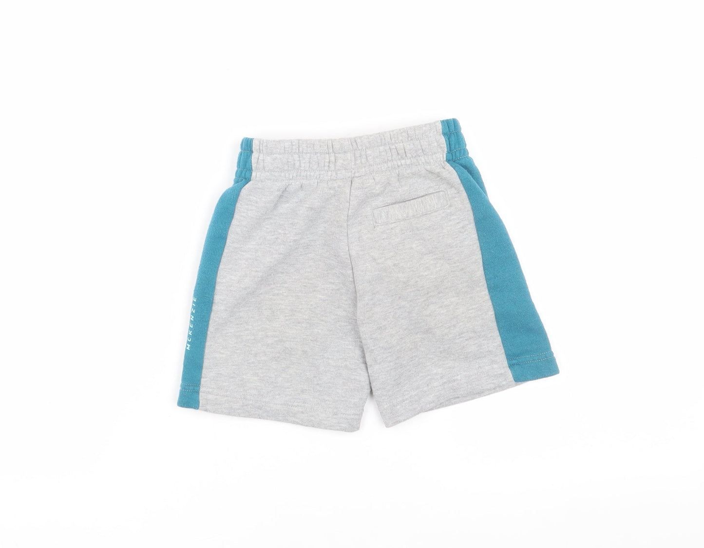 McKenzie Boys Grey Athletic Shorts, Size 4-5 Years