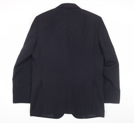 Clifford James Men's Blue Blazer, Size 42, Formal Jacket