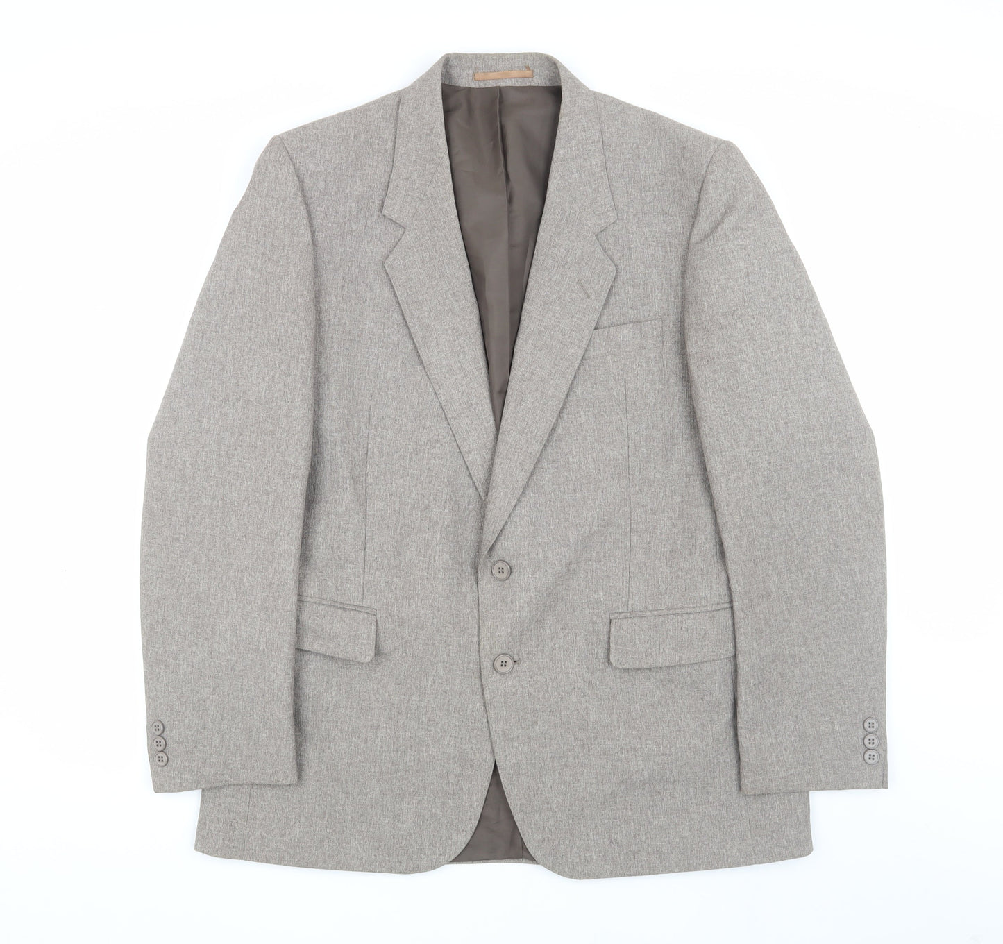 Canda Men's Grey Blazer Jacket, 42R Classic Business Style