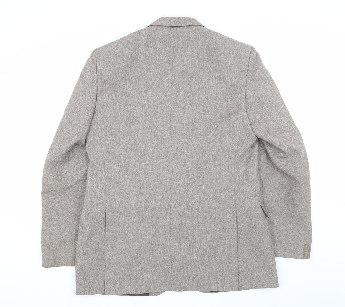 Canda Men's Grey Blazer Jacket, 42R Classic Business Style