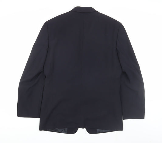 Ciro Citterio Men's Blue Blazer, 38R, Classic Style