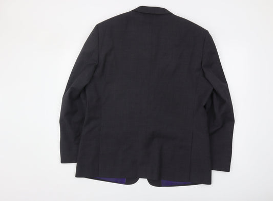 Ted Baker Men's Black Blazer Jacket 44S Formal