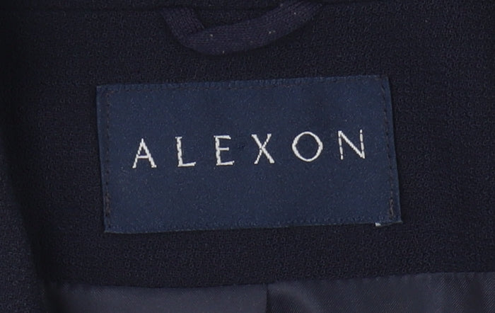 Alexon Women's Blue Wool Blazer Size 14