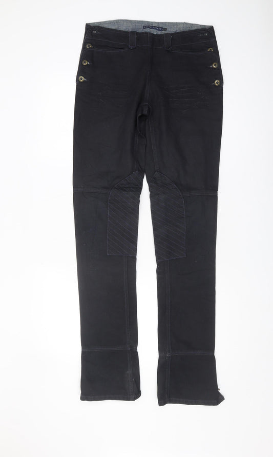 Ralph Lauren Women's Black Tapered Jeans Size 27