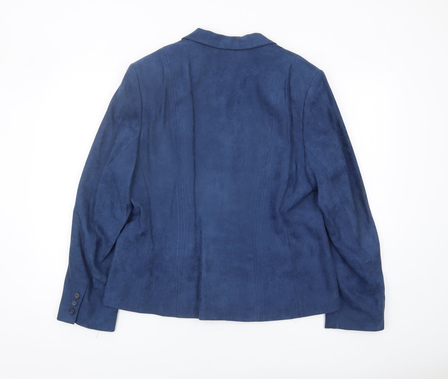 Alexon Women's Blue Blazer Size 16 Classic Lined