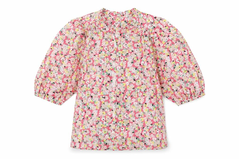 Marks and Spencer Floral Blouse - Women, Multicoloured, Size 6