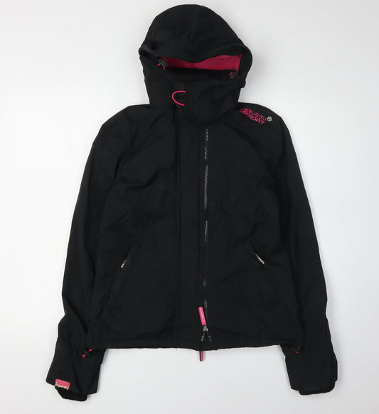 Superdry Women's Black Windbreaker Jacket S