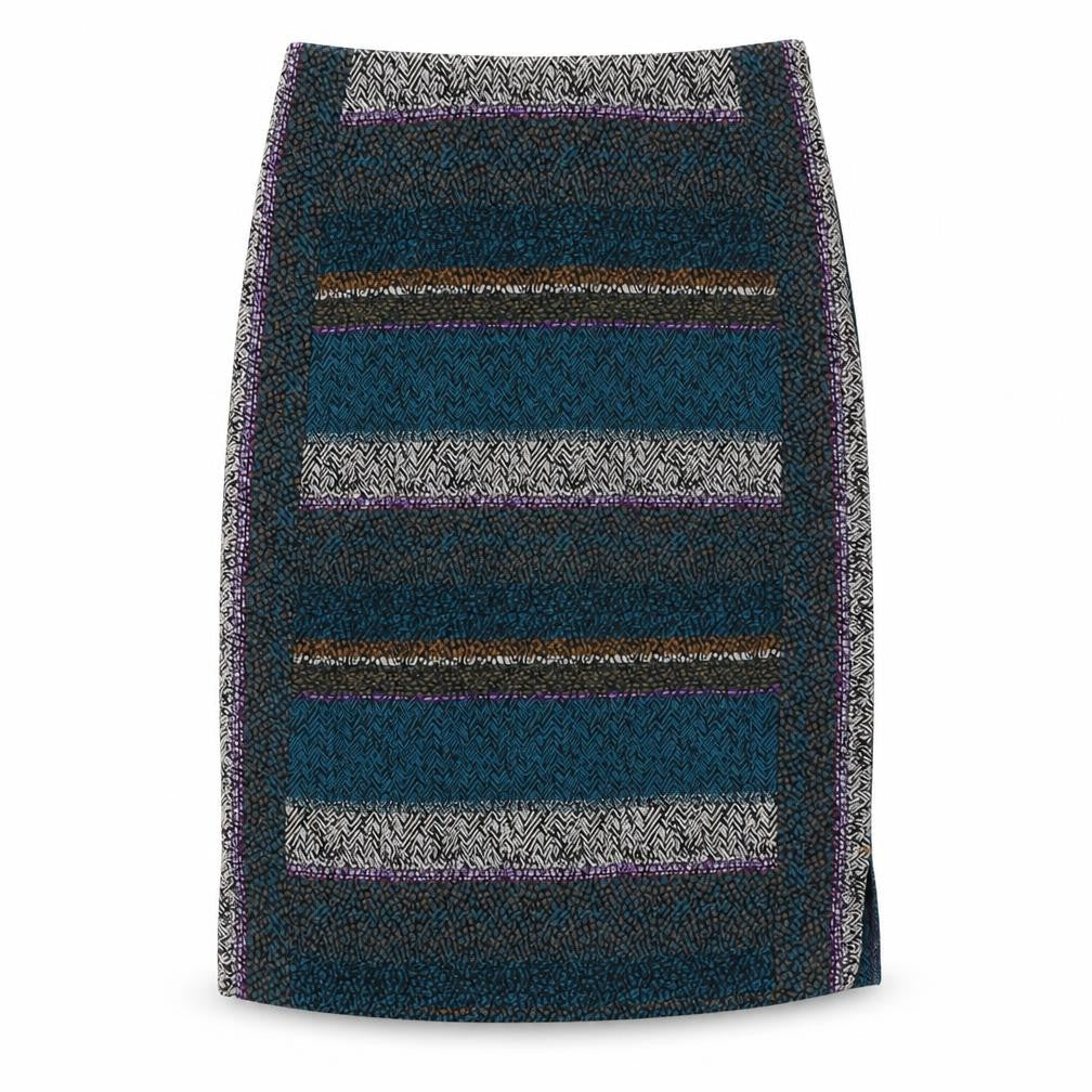White Stuff Women’s Multicoloured Pencil Skirt, Size 8