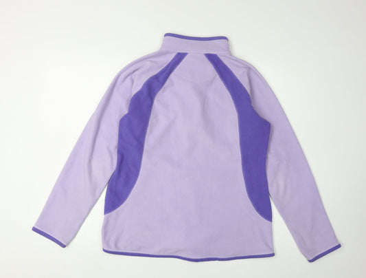Peter Storm Women's Purple Fleece Sweatshirt, Size 14