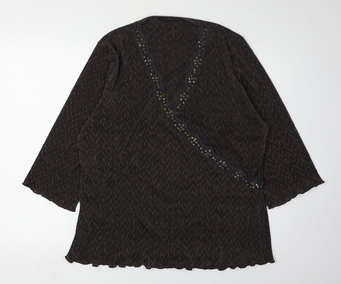 Windsmoor Women's Black Long Sleeve V-Neck Top