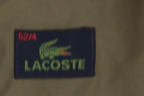 Lacoste Men's Green Long Overcoat Size 52/4