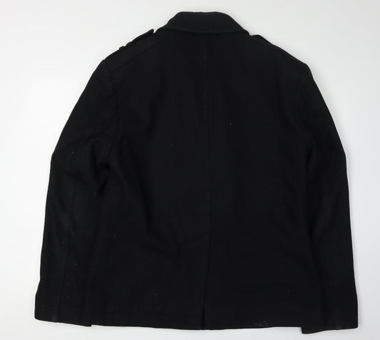 Ted Baker Men's Black Military Jacket L