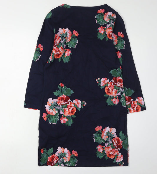 Joules Women's Multicoloured Floral Dress UK 12