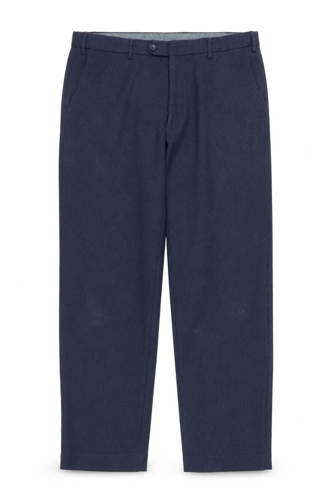 Marks and Spencer Men's Blue Dress Pants, Size 38