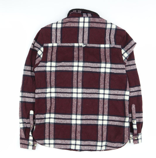 ASOS DESIGN Men's Multicoloured Plaid Shirt Size S