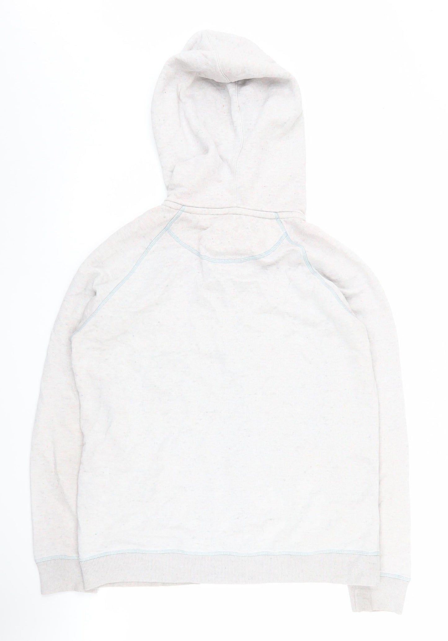 Fat Face Women's Beige Full Zip Hoodie Size 12