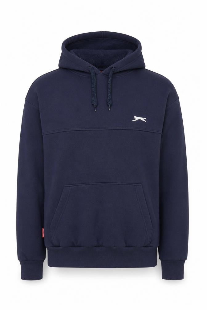 Mens UK M Regular Slazenger Blue Pullover Hoodie