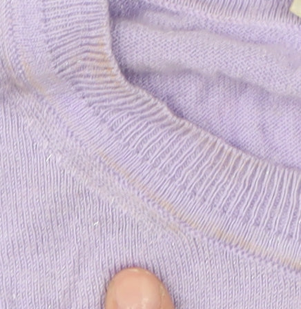 Whistles Women's Purple Pullover Jumper Size 6