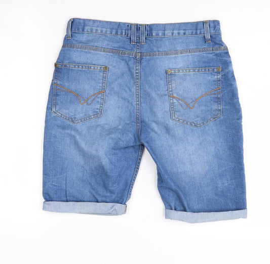 SoulCal Women's Blue Denim Shorts Size 8