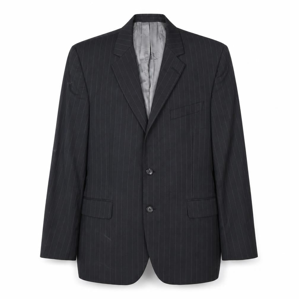 Mens 40 Chest Regular Austin Reed Black Two-Button Blazer