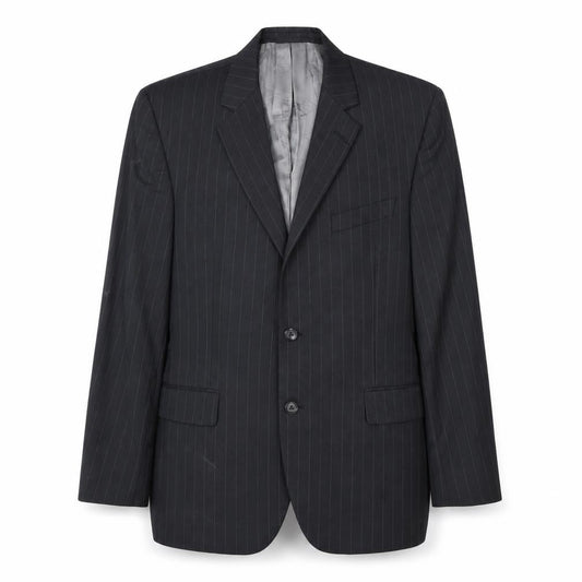 Mens 40 Chest Regular Austin Reed Black Two-Button Blazer