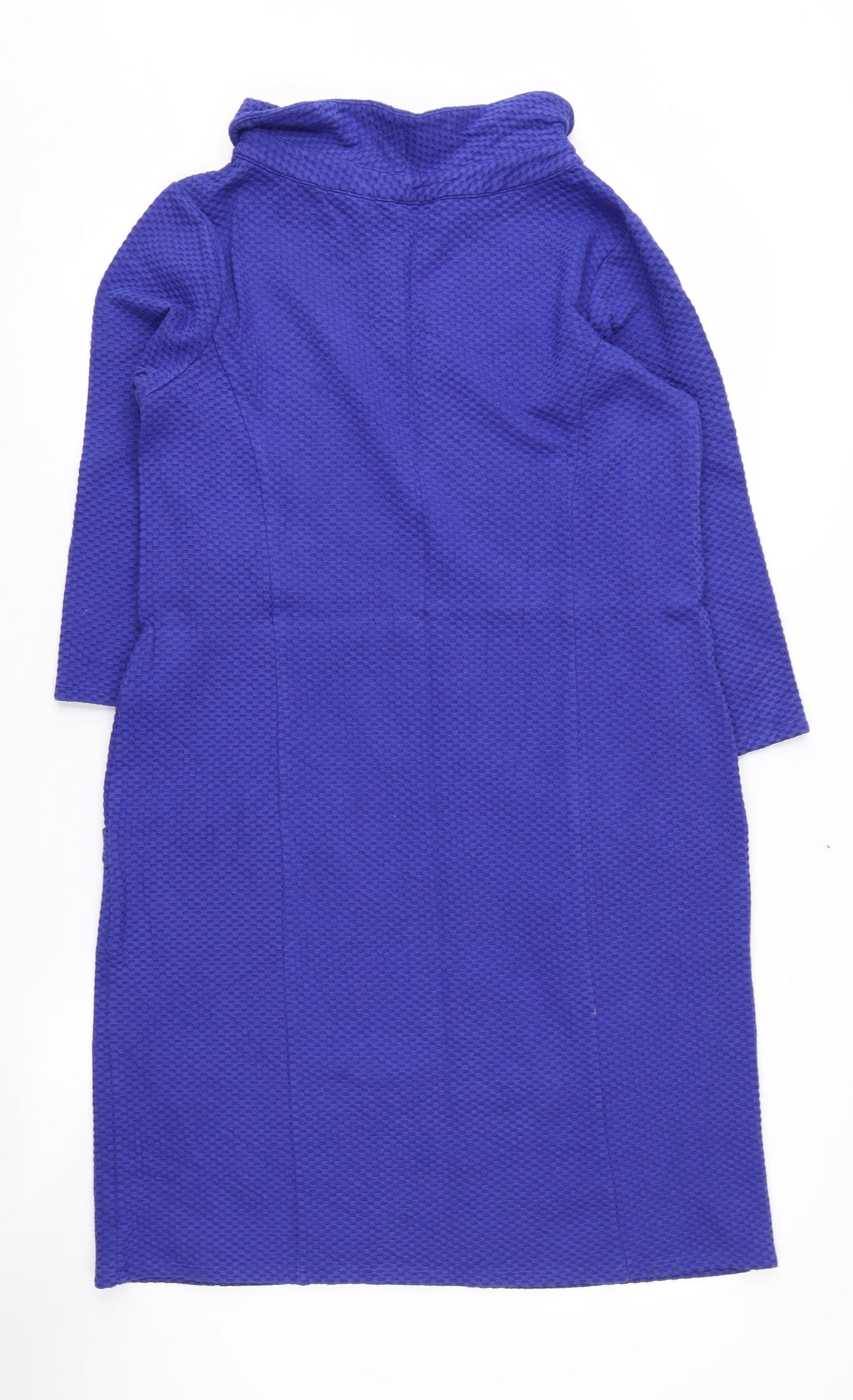 Laura Ashley Women's Blue Shift Dress Size 12