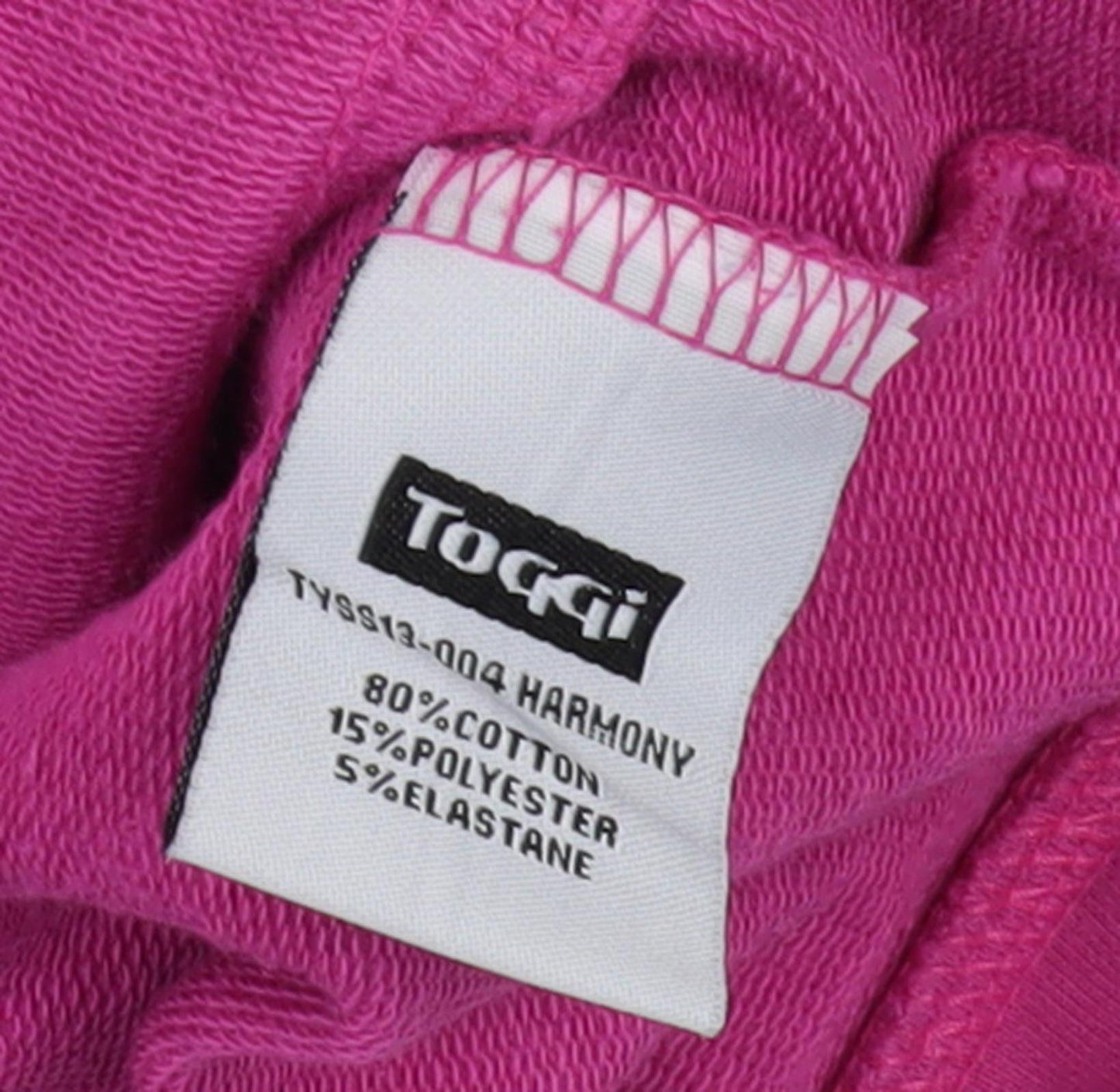 Toggi Women's Pink Henley Sweatshirt Size 8