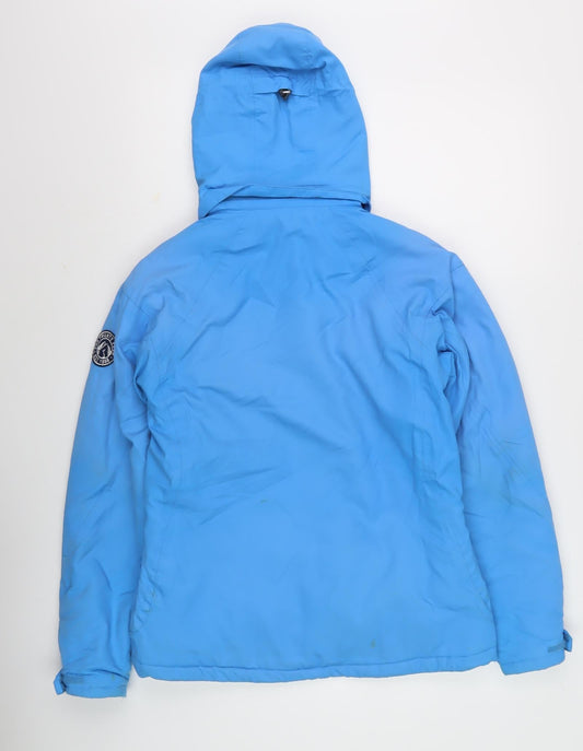 TOG24 Women's Blue Ski Jacket, Size 8, Waterproof