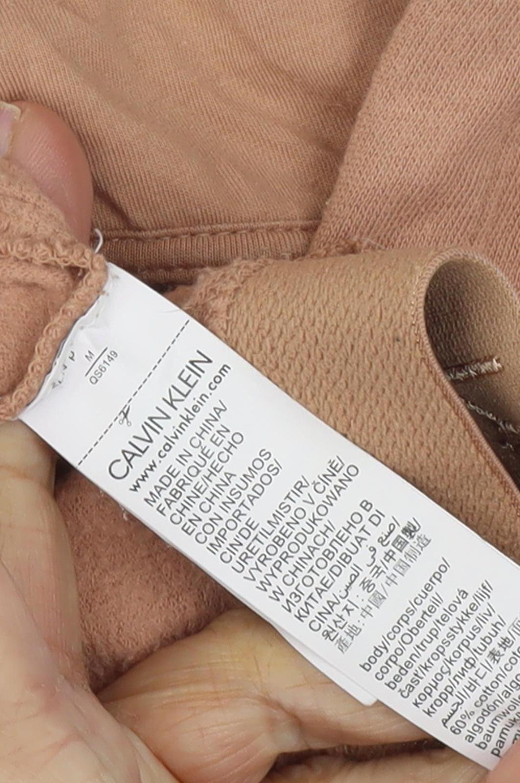 Calvin Klein Women's Brown Full Zip Hoodie M