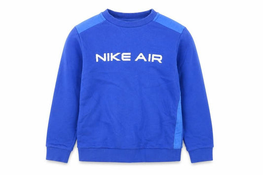 Nike Boys Blue Pullover Sweatshirt S with Logo