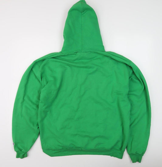 Champion Men's Green Minnesota Hoodie L - Casual Fleece Pullover