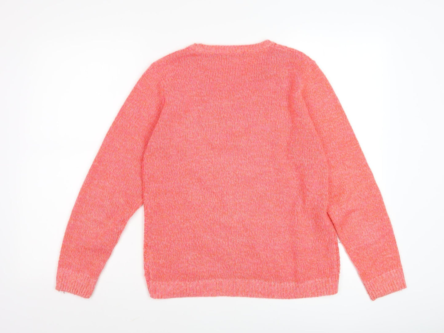 ISLE Womens Pink Knitted Pullover Size 10-12 Casual