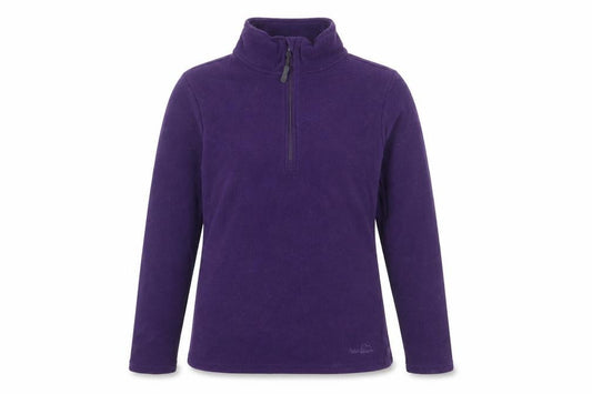 Peter Storm Women's Purple Fleece Jacket Size 10