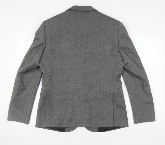 Marks and Spencer Grey Men's Blazer 44R Classic Fit