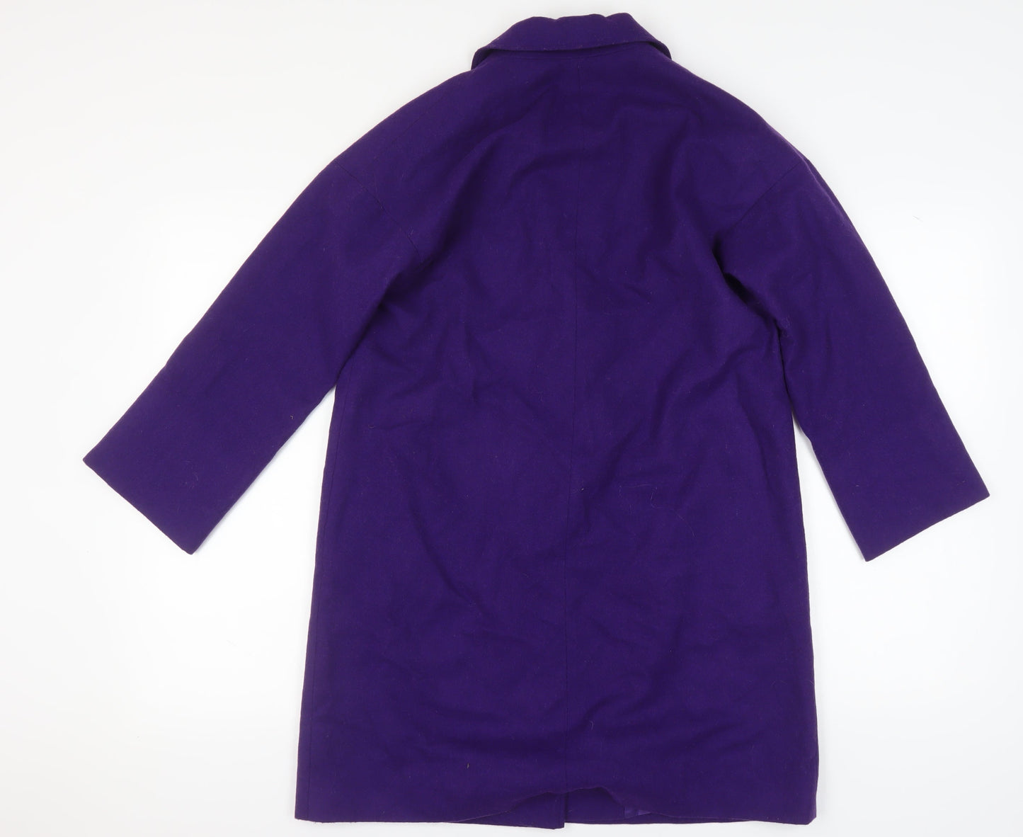 Helene Berman Women's Purple Overcoat Size 10