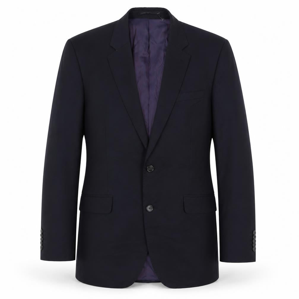 Mens 40 Chest Regular T.M.Lewin Blue Two-Button Blazer