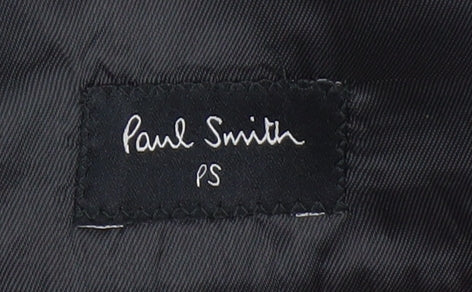 Paul Smith Men’s Grey Wool Blazer, Size 42, Formal