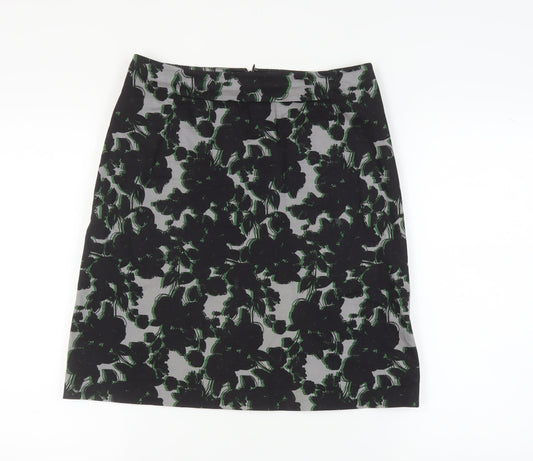 Jigsaw Women's Floral Pencil Skirt, Size 10, Multicolour